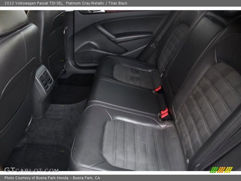 Platinum Gray Metallic / Titan Black 2013 Volkswagen Passat TDI SEL