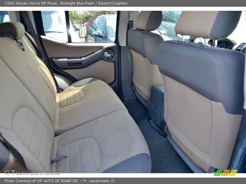 Midnight Blue Pearl / Desert/Graphite 2006 Nissan Xterra Off Road