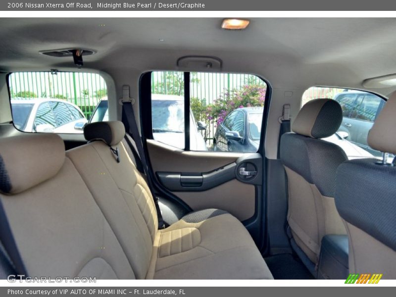 Midnight Blue Pearl / Desert/Graphite 2006 Nissan Xterra Off Road