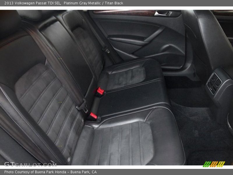Platinum Gray Metallic / Titan Black 2013 Volkswagen Passat TDI SEL