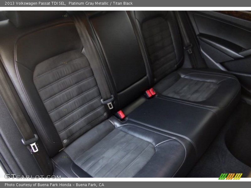 Platinum Gray Metallic / Titan Black 2013 Volkswagen Passat TDI SEL