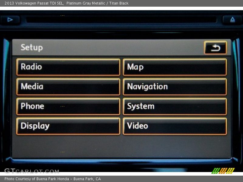 Platinum Gray Metallic / Titan Black 2013 Volkswagen Passat TDI SEL