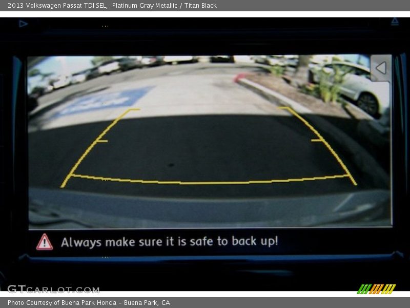 Platinum Gray Metallic / Titan Black 2013 Volkswagen Passat TDI SEL