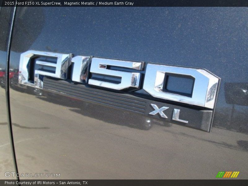 Magnetic Metallic / Medium Earth Gray 2015 Ford F150 XL SuperCrew