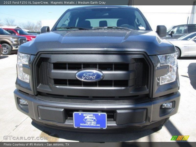 Magnetic Metallic / Medium Earth Gray 2015 Ford F150 XL SuperCrew