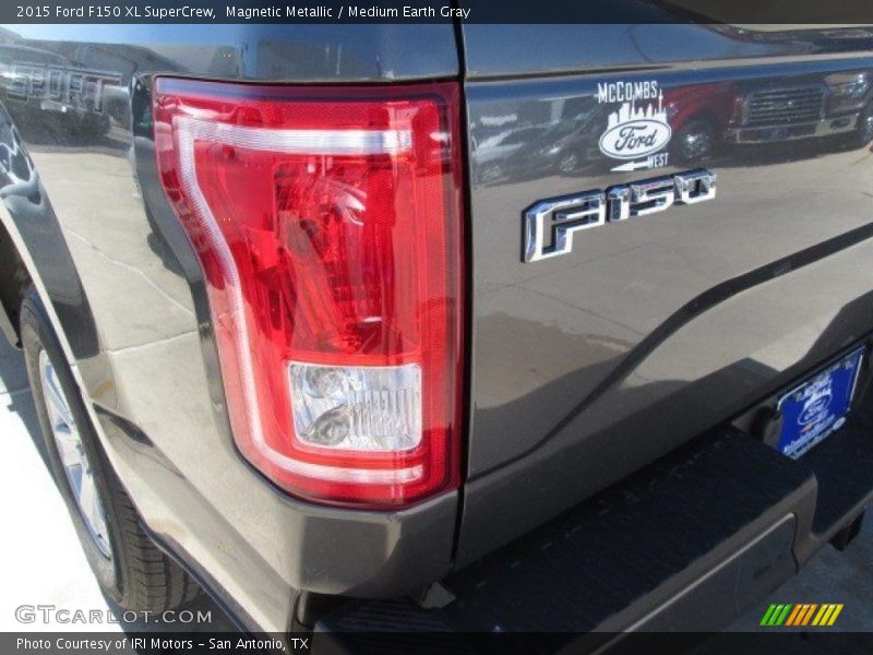 Magnetic Metallic / Medium Earth Gray 2015 Ford F150 XL SuperCrew