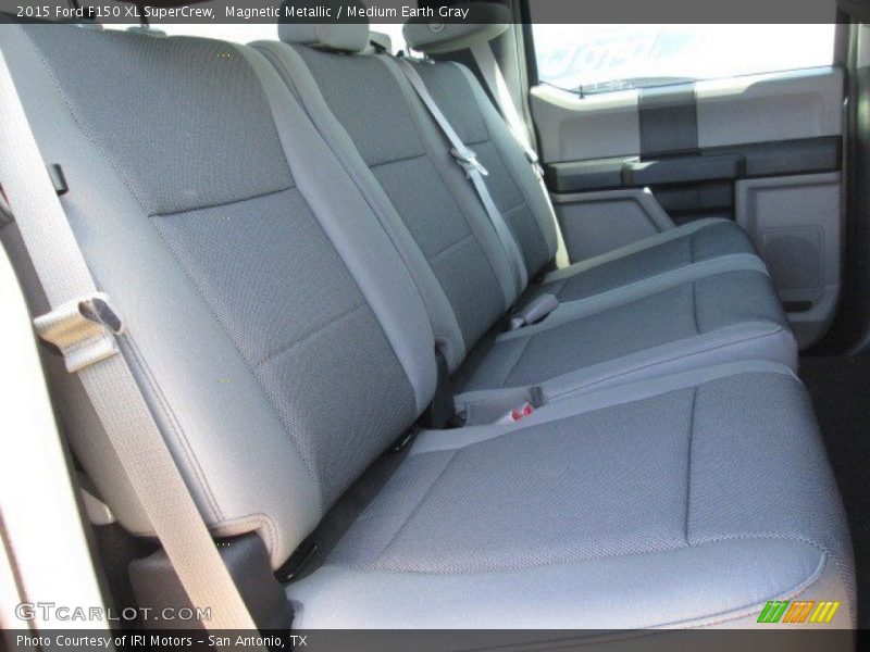 Magnetic Metallic / Medium Earth Gray 2015 Ford F150 XL SuperCrew