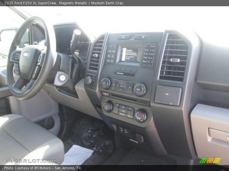 Magnetic Metallic / Medium Earth Gray 2015 Ford F150 XL SuperCrew