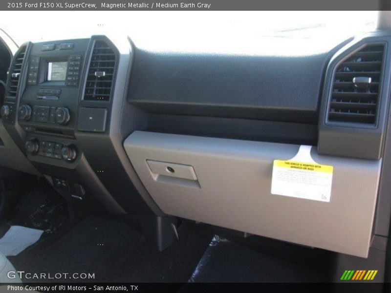 Magnetic Metallic / Medium Earth Gray 2015 Ford F150 XL SuperCrew