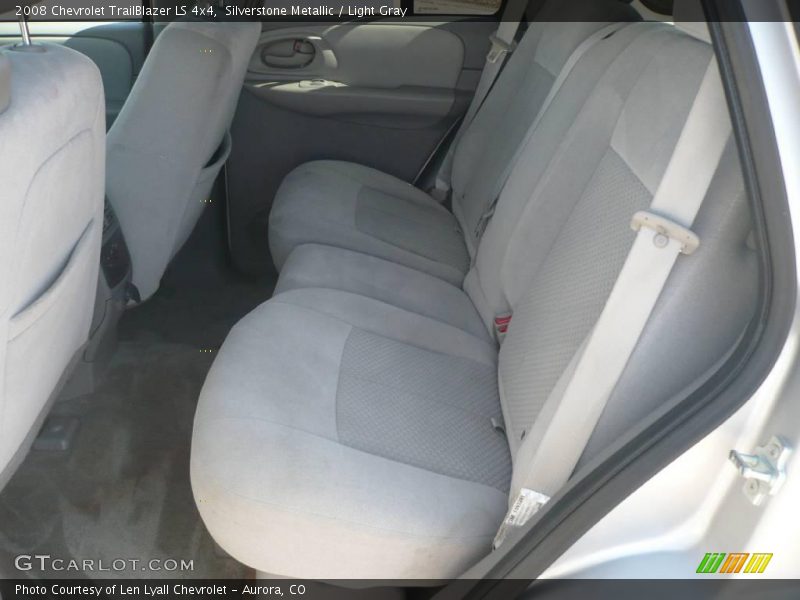 Silverstone Metallic / Light Gray 2008 Chevrolet TrailBlazer LS 4x4