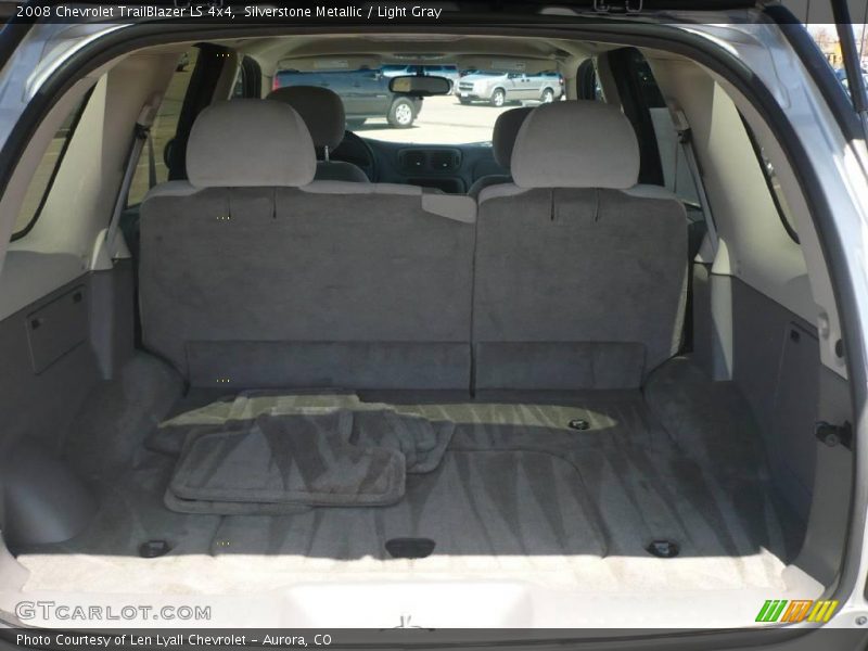 Silverstone Metallic / Light Gray 2008 Chevrolet TrailBlazer LS 4x4