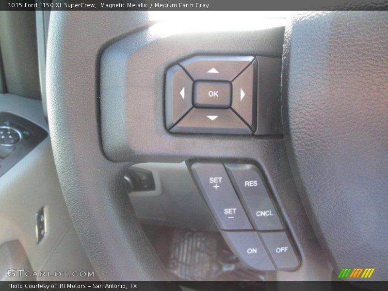 Magnetic Metallic / Medium Earth Gray 2015 Ford F150 XL SuperCrew