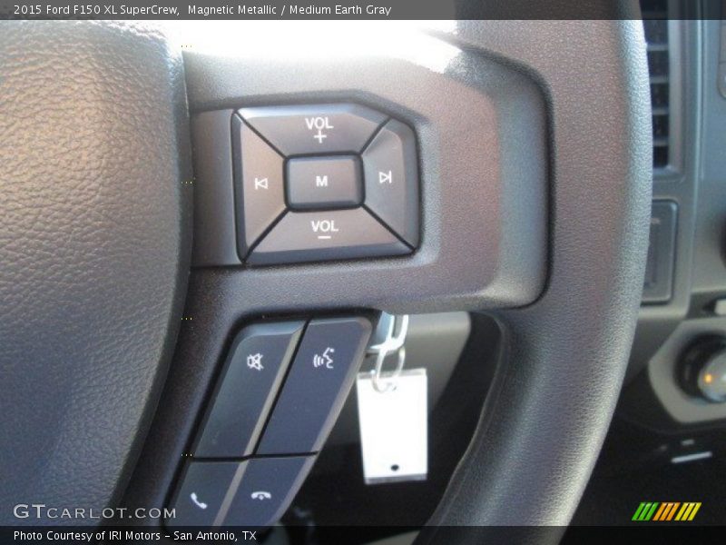 Magnetic Metallic / Medium Earth Gray 2015 Ford F150 XL SuperCrew
