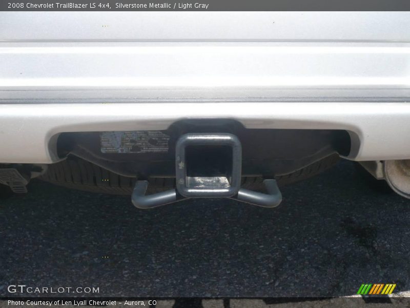 Silverstone Metallic / Light Gray 2008 Chevrolet TrailBlazer LS 4x4