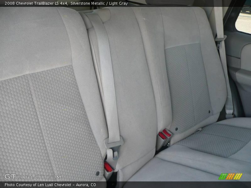 Silverstone Metallic / Light Gray 2008 Chevrolet TrailBlazer LS 4x4