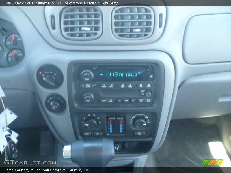 Silverstone Metallic / Light Gray 2008 Chevrolet TrailBlazer LS 4x4