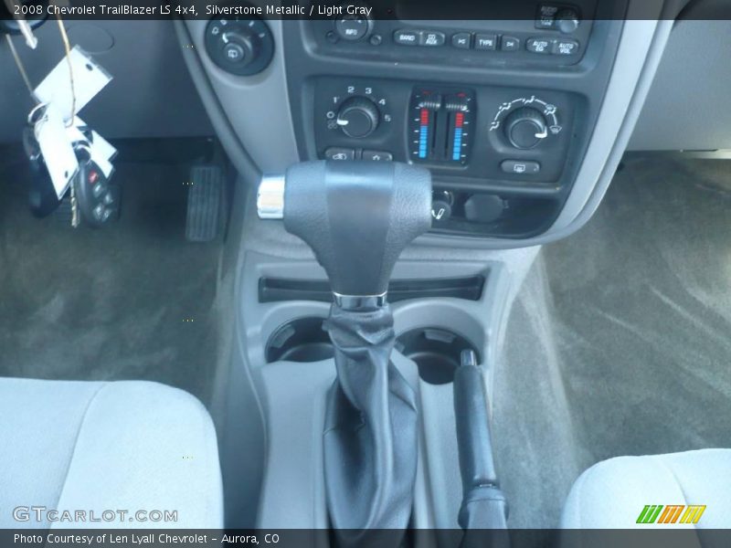 Silverstone Metallic / Light Gray 2008 Chevrolet TrailBlazer LS 4x4