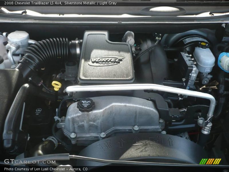Silverstone Metallic / Light Gray 2008 Chevrolet TrailBlazer LS 4x4