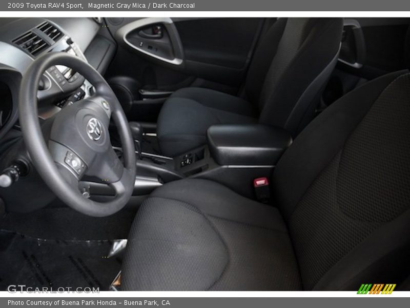 Magnetic Gray Mica / Dark Charcoal 2009 Toyota RAV4 Sport