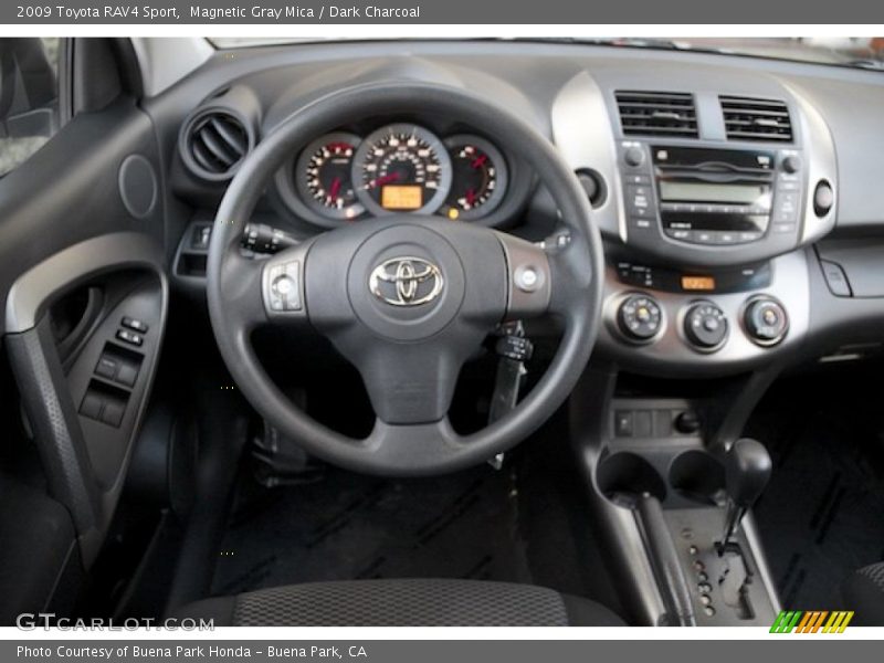 Magnetic Gray Mica / Dark Charcoal 2009 Toyota RAV4 Sport