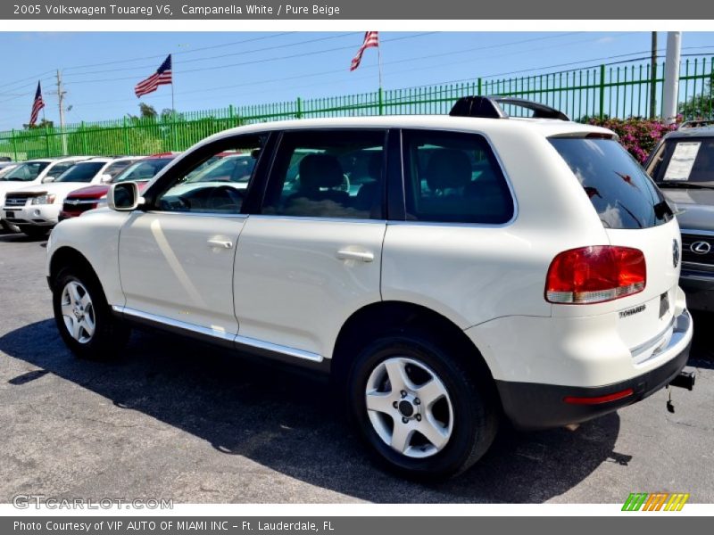 Campanella White / Pure Beige 2005 Volkswagen Touareg V6