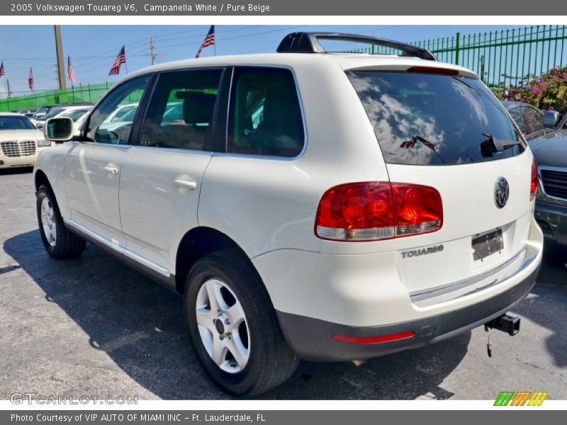 Campanella White / Pure Beige 2005 Volkswagen Touareg V6