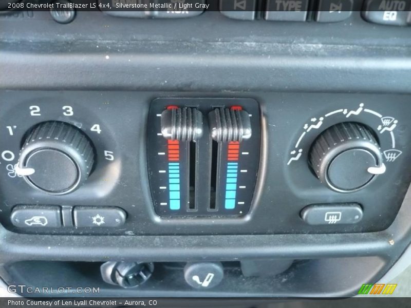 Silverstone Metallic / Light Gray 2008 Chevrolet TrailBlazer LS 4x4