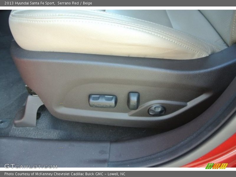 Serrano Red / Beige 2013 Hyundai Santa Fe Sport