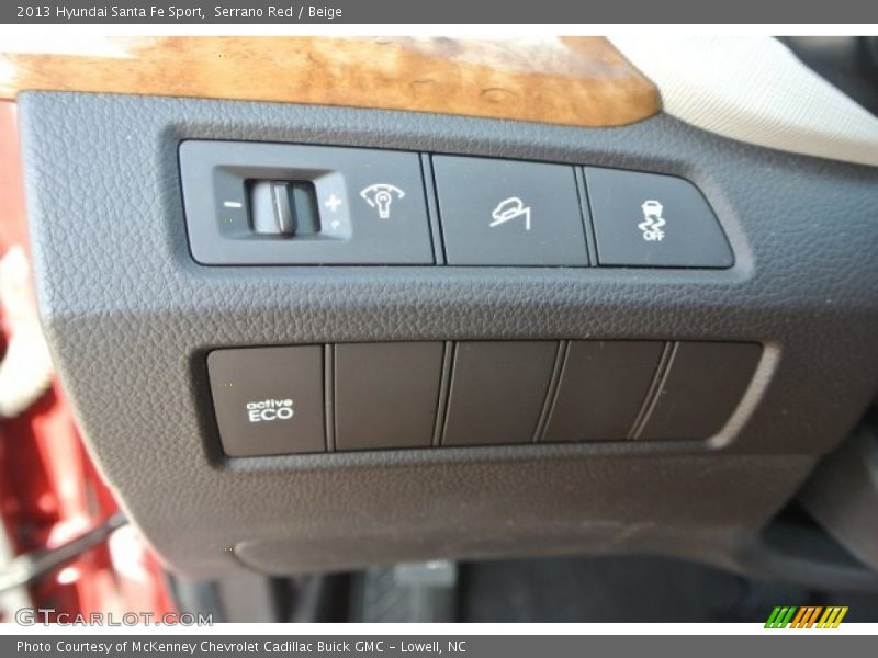 Serrano Red / Beige 2013 Hyundai Santa Fe Sport
