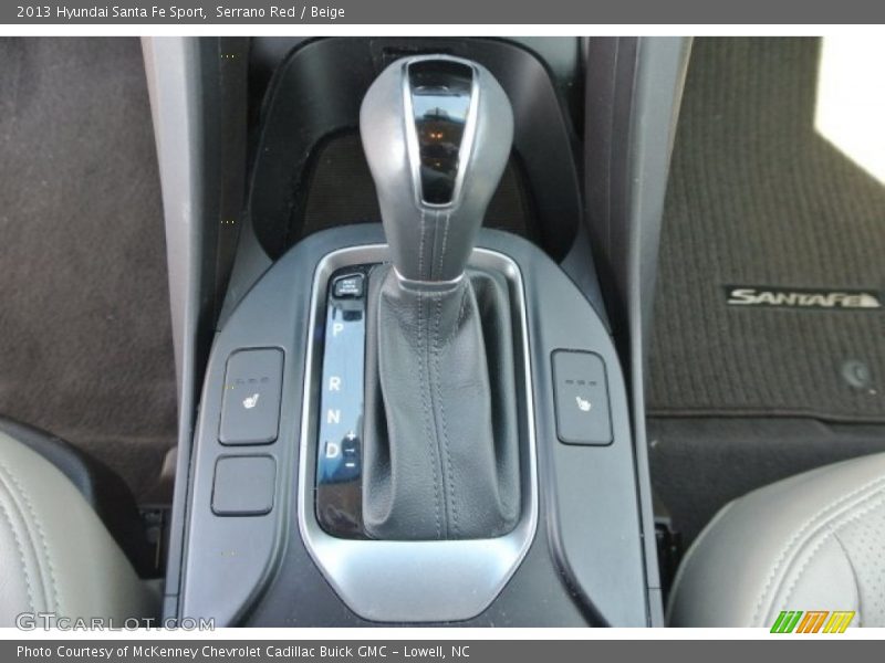 Serrano Red / Beige 2013 Hyundai Santa Fe Sport
