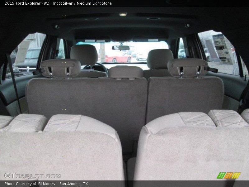 Ingot Silver / Medium Light Stone 2015 Ford Explorer FWD