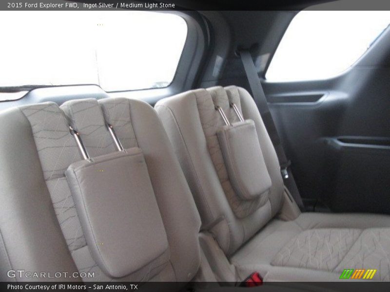 Ingot Silver / Medium Light Stone 2015 Ford Explorer FWD