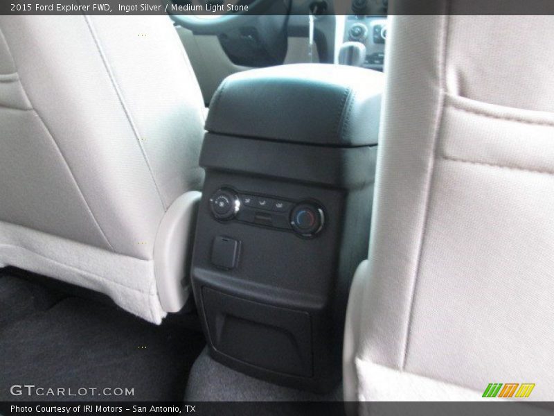 Ingot Silver / Medium Light Stone 2015 Ford Explorer FWD