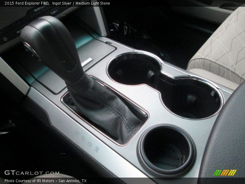 Ingot Silver / Medium Light Stone 2015 Ford Explorer FWD