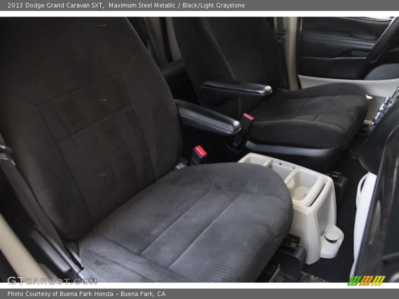 Maximum Steel Metallic / Black/Light Graystone 2013 Dodge Grand Caravan SXT