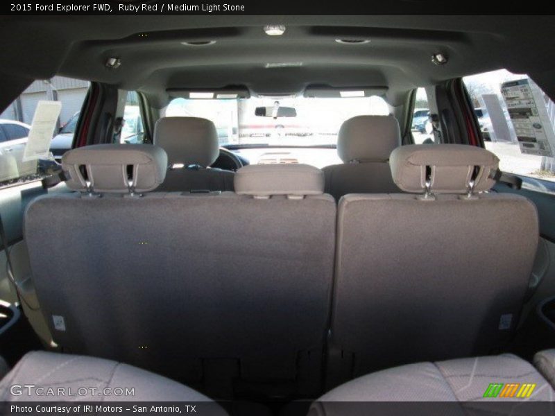 Ruby Red / Medium Light Stone 2015 Ford Explorer FWD