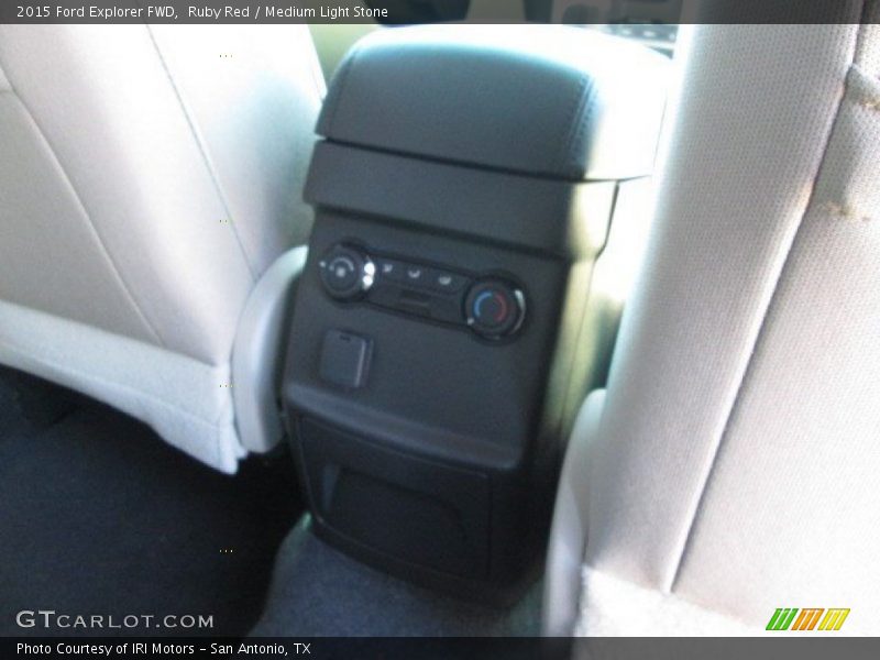 Ruby Red / Medium Light Stone 2015 Ford Explorer FWD