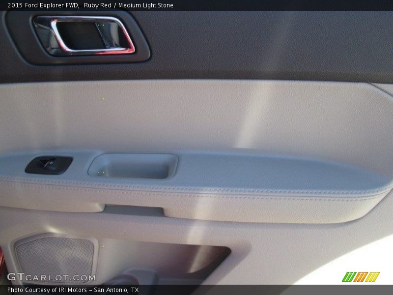 Ruby Red / Medium Light Stone 2015 Ford Explorer FWD