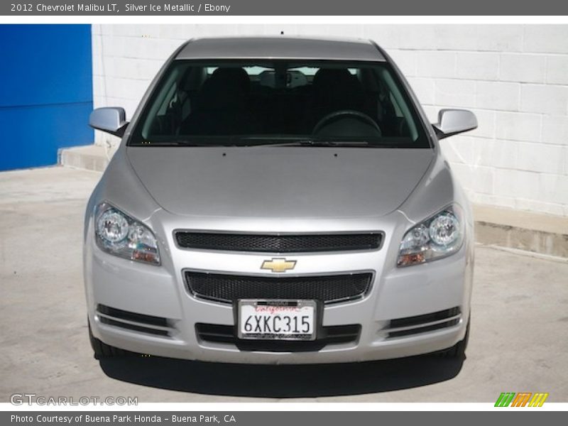 Silver Ice Metallic / Ebony 2012 Chevrolet Malibu LT