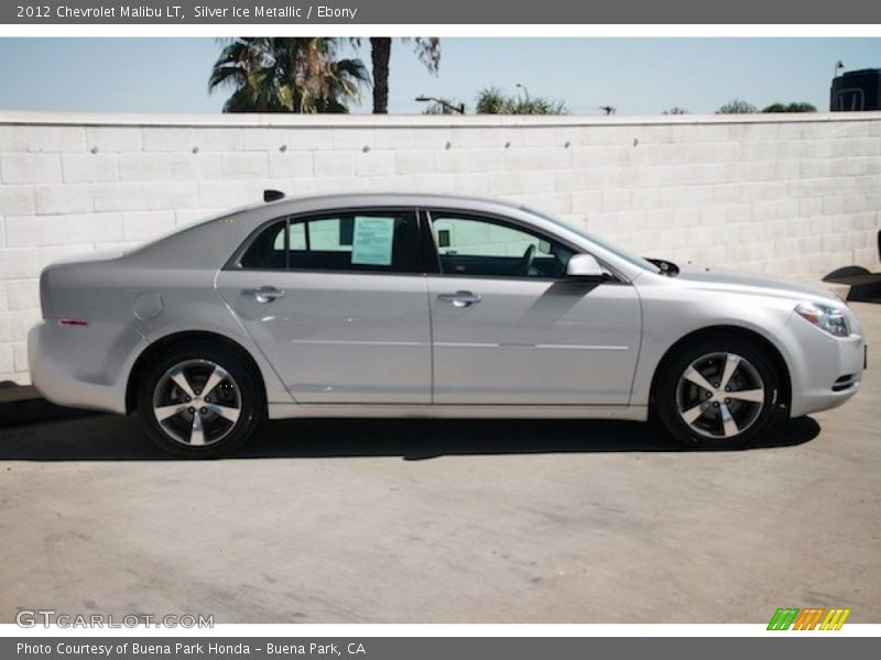 Silver Ice Metallic / Ebony 2012 Chevrolet Malibu LT