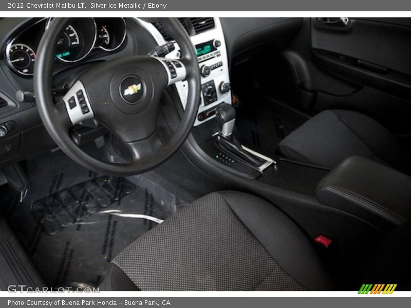 Silver Ice Metallic / Ebony 2012 Chevrolet Malibu LT