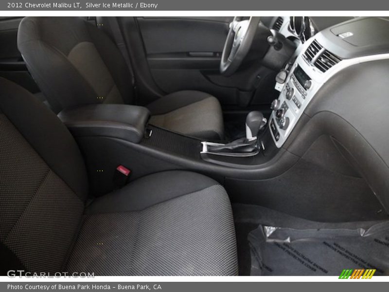 Silver Ice Metallic / Ebony 2012 Chevrolet Malibu LT