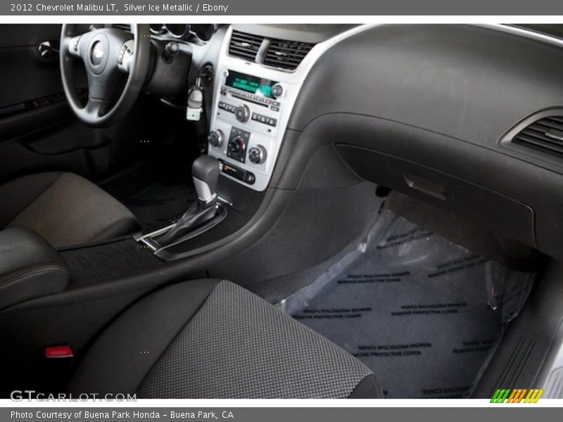 Silver Ice Metallic / Ebony 2012 Chevrolet Malibu LT