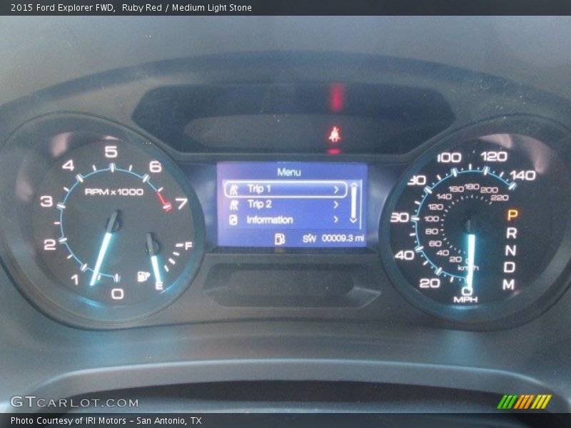 Ruby Red / Medium Light Stone 2015 Ford Explorer FWD