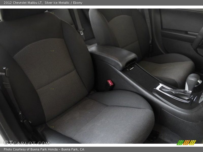 Silver Ice Metallic / Ebony 2012 Chevrolet Malibu LT