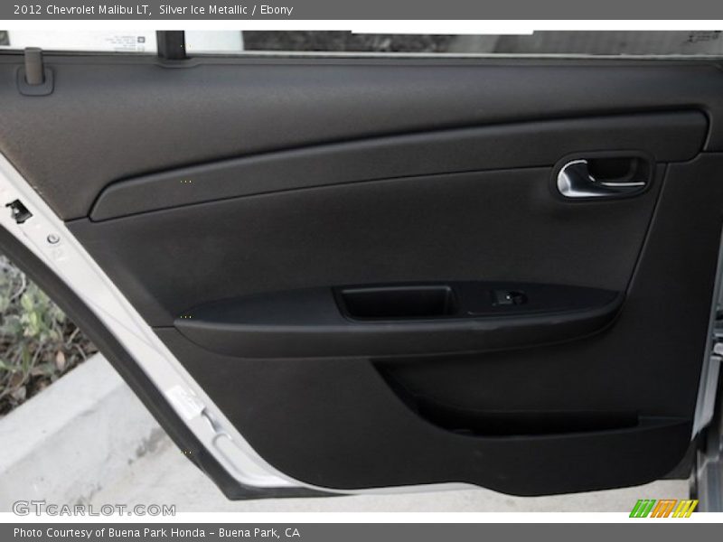 Silver Ice Metallic / Ebony 2012 Chevrolet Malibu LT
