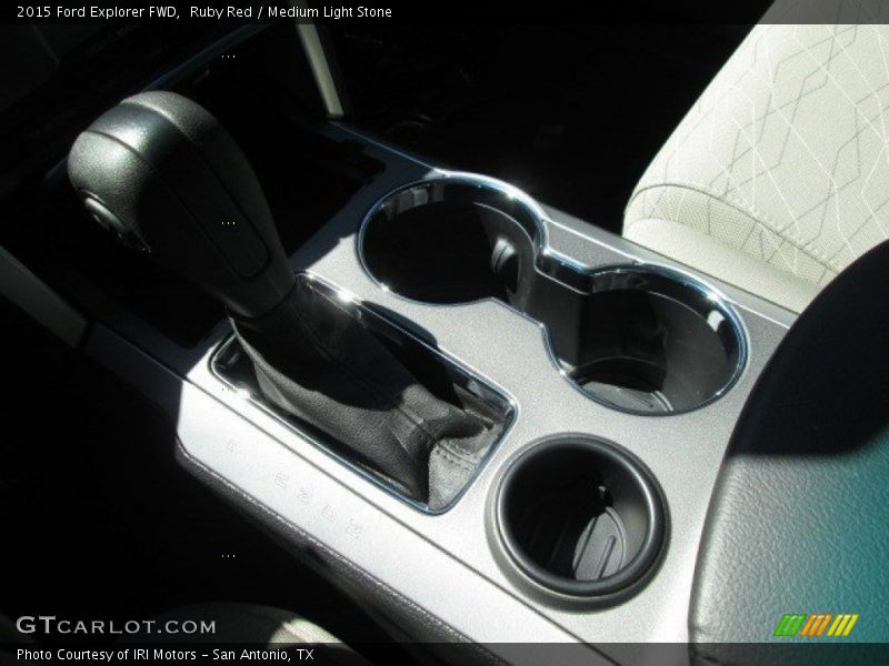 Ruby Red / Medium Light Stone 2015 Ford Explorer FWD