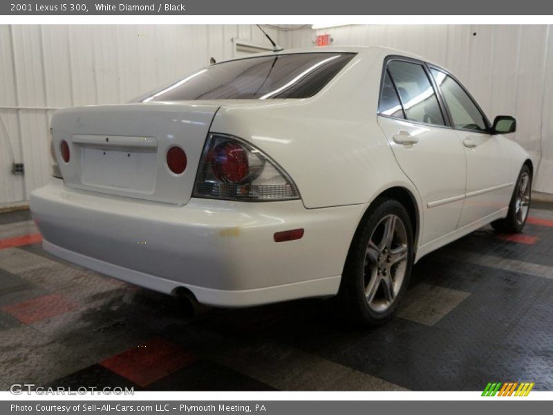 White Diamond / Black 2001 Lexus IS 300