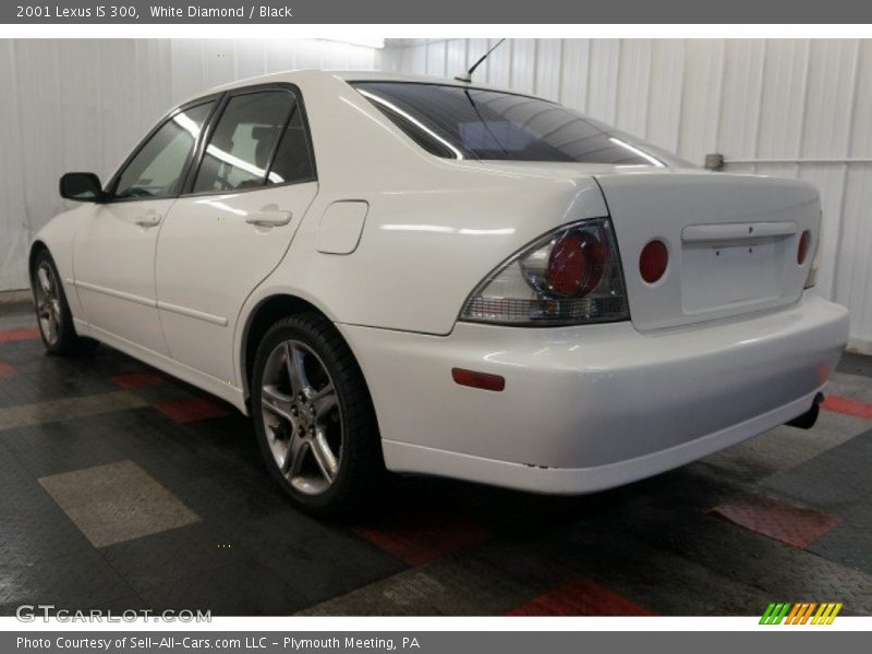 White Diamond / Black 2001 Lexus IS 300