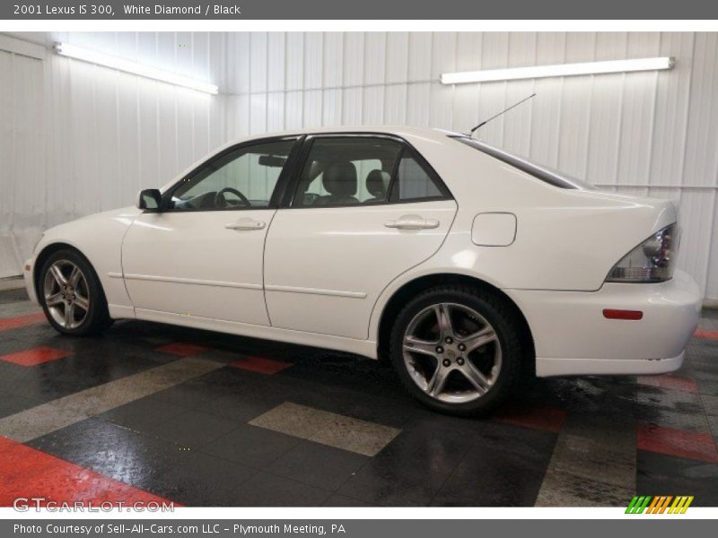 White Diamond / Black 2001 Lexus IS 300